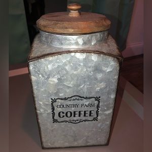 Farmhouse Coffee Canister
